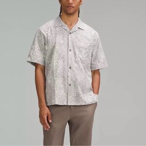 Airing easy Lined Camp collar shirt Large